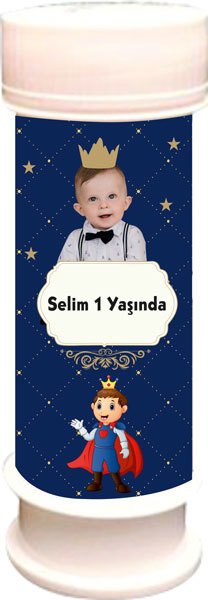 Prens 2 Temalı Kişiye Özel Köpük 6 Adet