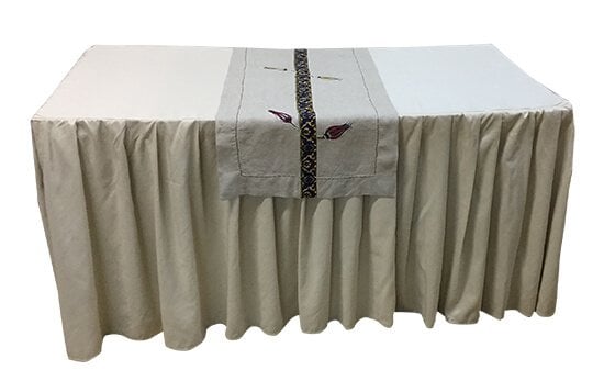 Ham Keten Aplike Laleli Ranner