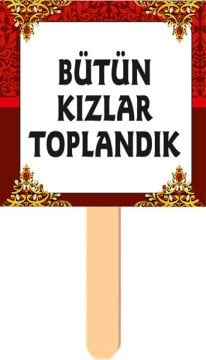 Kına Gecesi Temalı Konuşma Balonu 14