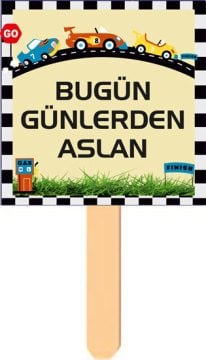 Ralli Yarışı Temalı Konuşma Balonu 4