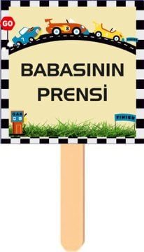 Ralli Yarışı Temalı Konuşma Balonu 6