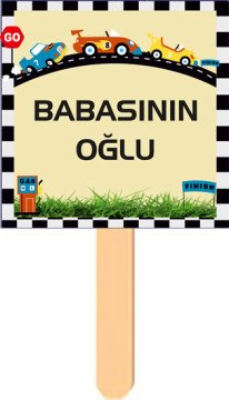 Ralli Yarışı Temalı Konuşma Balonu 10