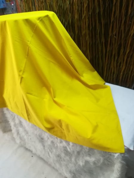 Sarı Keten Masa Örtüsü