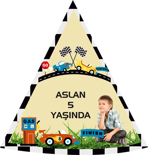 Ralli Yarışı Temalı Kişiye Özel Şapka 6 Adet