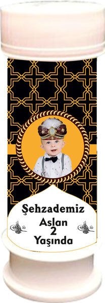 Şehzade 2 Temalı Kişiye Özel Köpük 6 Adet