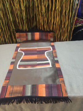 Özel Dokuma Kumaştan Kaftan Desenli Ranner