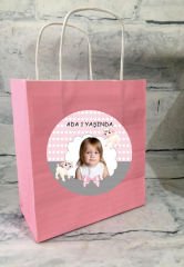 Kuzu 2 Temalı Kişiye Özel Çanta 6 Adet