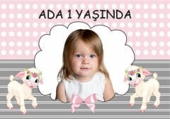 Kuzu 2 Temalı Kişiye Özel Magnet 10 Adet