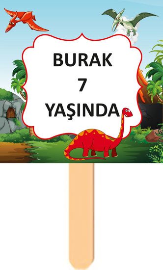 Dinazor Temalı Konuşma Balonu 9