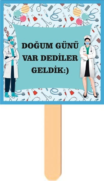 Doktor Temalı Konuşma Balonu 2