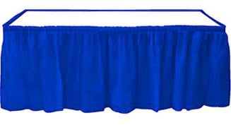 Lacivert Plastik Masa Eteği