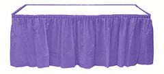 Mor Plastik Masa Eteği