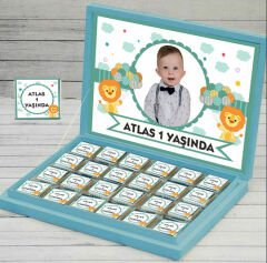 Aslan Temalı Kişiye Özel Çikolata
