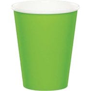 Açık Yeşil Karton Bardak 8 Adet