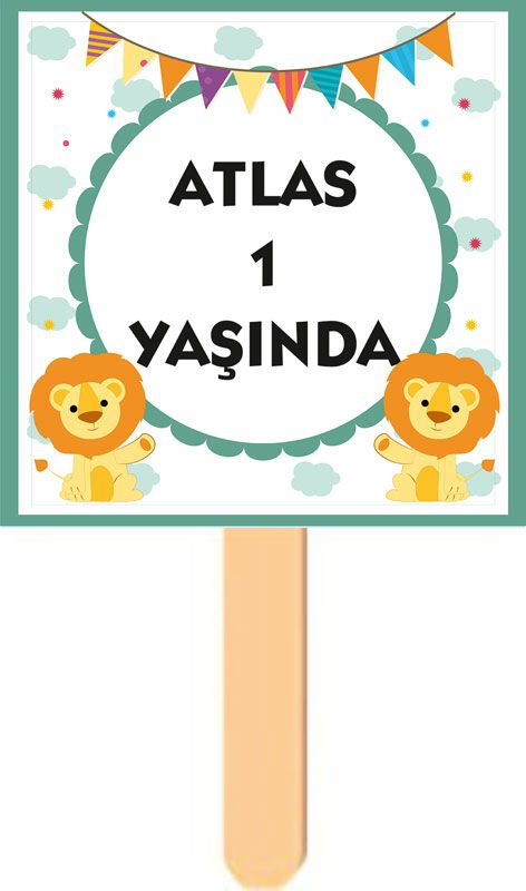 Aslan Temalı Konuşma Balonu 2