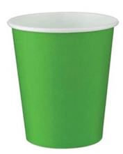 Koyu Yeşil Karton Bardak 8 Adet