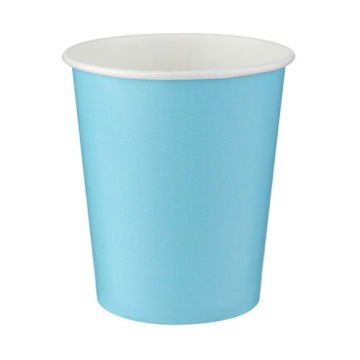 Açık Mavi Karton Bardak 8 Adet