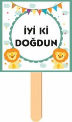 Aslan Temalı Konuşma Balonu 8