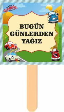 Vos Vos Temalı Kişiye Özel Konuşma Balonu 5