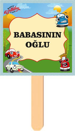 Vos Vos Temalı Kişiye Özel Konuşma Balonu 7