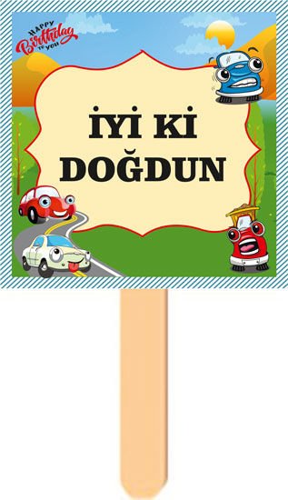 Vos Vos Temalı Kişiye Özel Konuşma Balonu 9