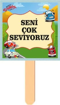 Vos Vos Temalı Kişiye Özel Konuşma Balonu 10