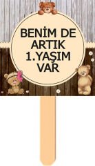 Ayıcık 2 Temalı Kişiye Özel Konuşma Balonu 11