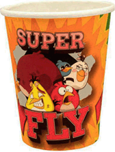 Angry Birds Temalı Bardak 8 Adet
