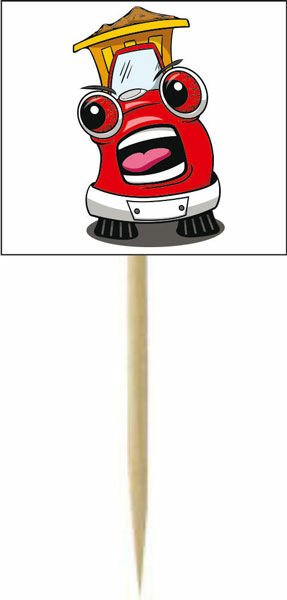 Vos Vos Temalı Küçük Kürdan 5  12 Adet