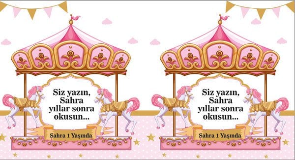 Atlı Karınca Temalı Kişiye Özel Hatıra Kartı 6 Adet