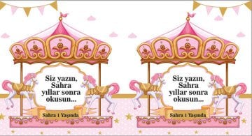 Atlı Karınca Temalı Kişiye Özel Hatıra Kartı 6 Adet