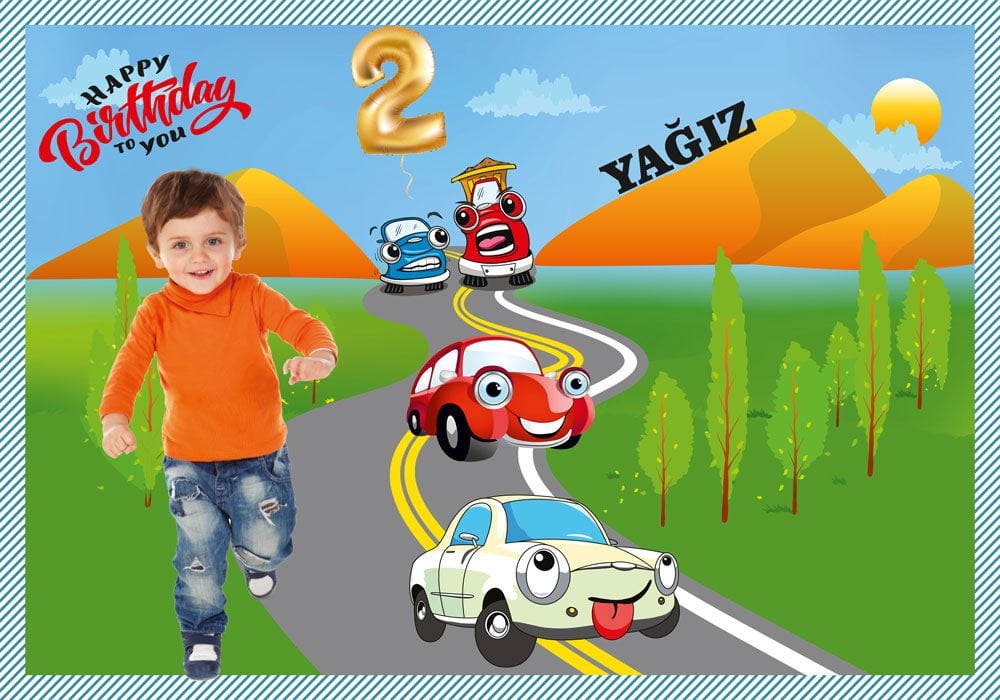 Vos Vos Temalı Kişiye Özel Afiş