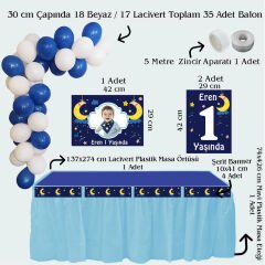 Aydede Temalı Doğum Günü Seti 10 Kişilik