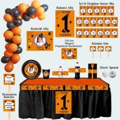 Cadı Temalı Doğum Günü Seti 10 Kişilik