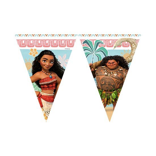 Moana Temalı Bayrak