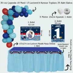 Denizci 2 Temalı Doğum Günü Seti 10 Kişilik