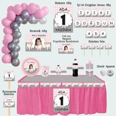 Kuzu Temalı Doğum Günü Seti 10 Kişilik