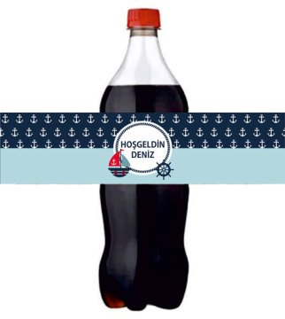 Denizci Temalı Kişiye Özel Meşrubat Sargısı 3 Adet