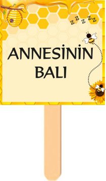 Arı Temalı Konuşma Balonu 5