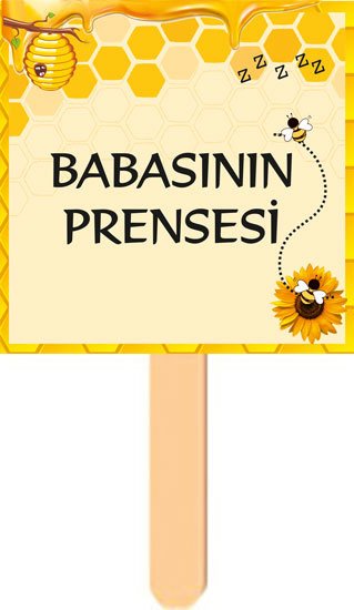 Arı Temalı Konuşma Balonu 9