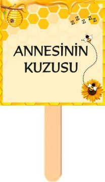 Arı Temalı Konuşma Balonu 10