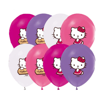 Hello Kitty Balon 15 Adet